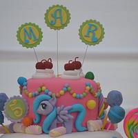 Candyland & My Little Pony Cake!