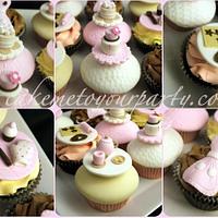 Bridal Kitchen Tea Cupcakes