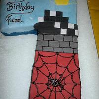 Spiderman Birthday Cake