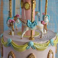 Carousel cake ...