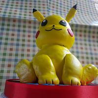 3D Pikachu Cake