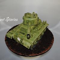 Tank cake