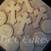 Communion Cake & Cookies