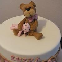 cake with a bear