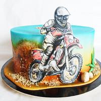Racing cake Racing cake