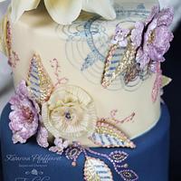 Wedding cake "Dahlia"