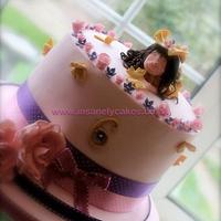 Princess 6th Birthday Celebration Cake 