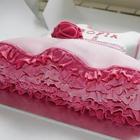 Ballerina frilly cake 