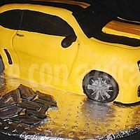 Camaro bumblebee cake