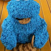 Cookie Monster, birthday cake