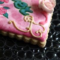 'Easter' Plaque Cookie.