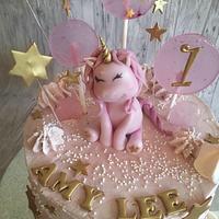 Firstbirthday Unicorn Cake