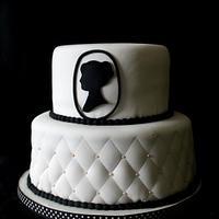 Shabby Chic Bridal Shower Cake