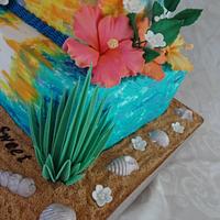 Hawaiian Sunset Cake