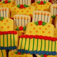 Birthday Cake Cookies!