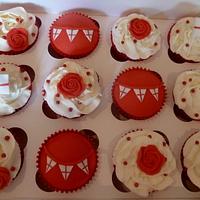 St George's Day Cupcakes