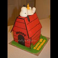 Snoopy Birthday cake