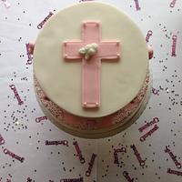 Baby's Christening cake 