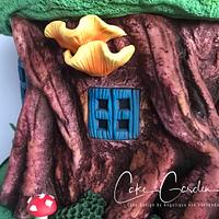 Gnome House cake