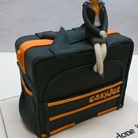 Stewardess's Travel bag cake