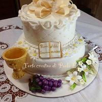 First communion cake 