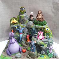 Disney Pixar cake fest, Cake International entry