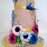Beautiful 18th Birthday Cake