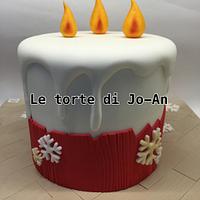 Candle cake - Torta candela
