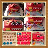 Fire Engine Cake