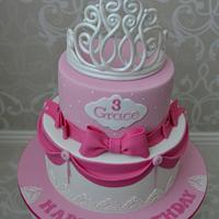 Pink Princess cake
