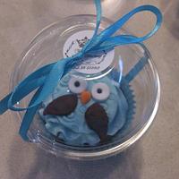 Owl Cake Cookies and Cupcakes 