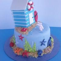 Lifeguard cake