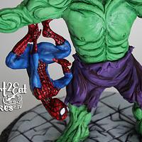 Hulk and Spidey are Friends