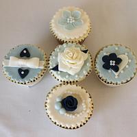 My First Wedding Cupcakes