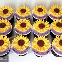 Sunflower Cupcakes