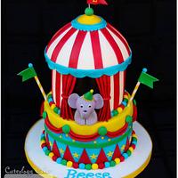 Step right up! Circus Cake 