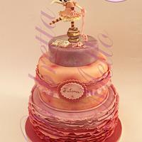 Gorjuss dancer cake