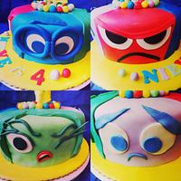 Inside out cake 