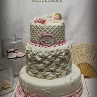 christening cake.....