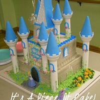 Cinderella Castle Cake Buttercream Icing