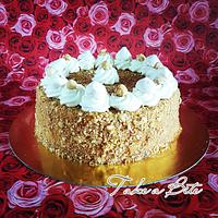 Hazelnut meringue cake