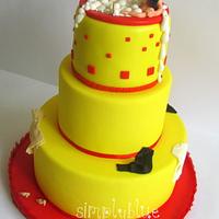 Wedding cake jacuzzi
