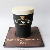 A pint of guinness