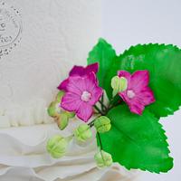 Wedding Cake with Bride topper 