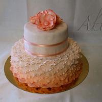 petal cake