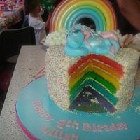 Rainbow Sprinkles My Little Pony Cake