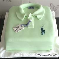 Polo shirt cake Polo shirt cake