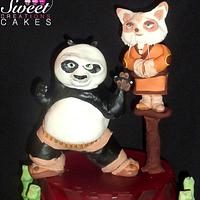 Kung fu panda cake