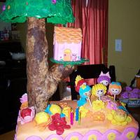 Lallaloopsy Cake