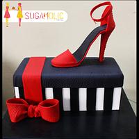 Stiletto Box Cake